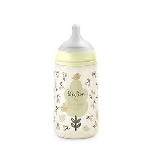 Biberon 270ml avec tétine SX Pro M Birdies beige 