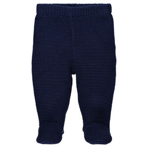 Pantalon en maille épaisse à pieds fermés 