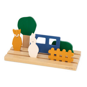 Jeu de repérage spatial en bois  