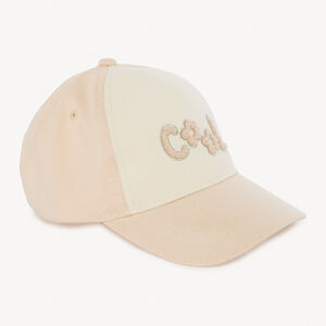 Casquette molleton à patchs bouclette fille 