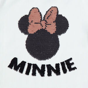 T-shirt manches longues avec Minnie en sequins magiques Disney 
