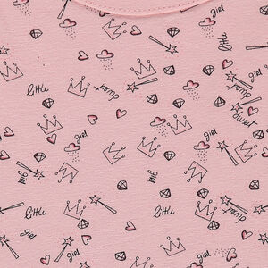 Débardeur en jersey avec flamants roses all-over 