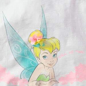 Ensemble débardeur et short print Fée Clochette Disney 