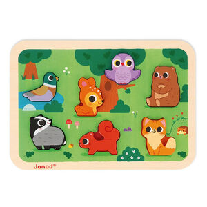 Chunky Puzzle La forêt 