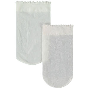 Lot de 2 paires de chaussettes fines fille 