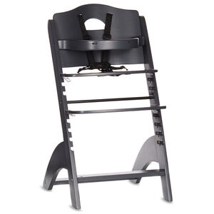 Chaise haute évolutive Zeta 2 avec tablette - Gris anthracite 