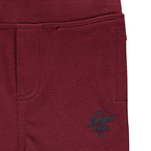 Pantalon de jogging en molleton gratté uni 