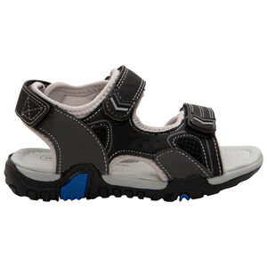 Nu-pieds à scratchs et jeux de surpiqûres 