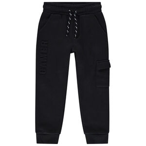 Pantalon de jogging en molleton avec motifs en relief  