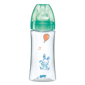 Biberon Initiation+ 330 ml tétine débit 3 - Vert 