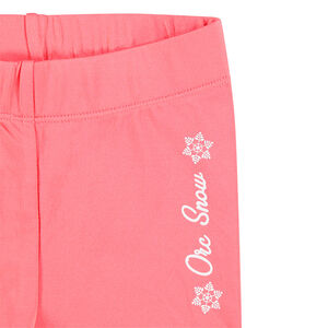 Legging de ski en polyester et élasthanne printé 