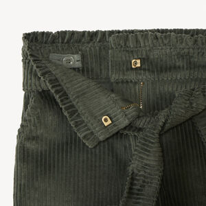 Short en velours côtelé + ceinture à nouer fille 