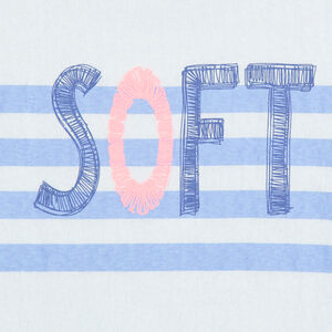 Junior - Tee-shirt manches courtes esprit marin avec bandes contrastées 