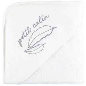 Set de bain à motifs feuilles en coton pour bébé 