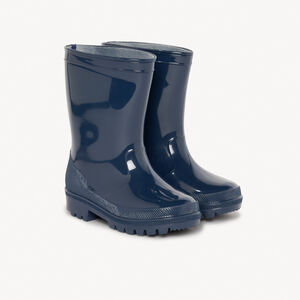 Bottes de pluie vernies unies garçon 