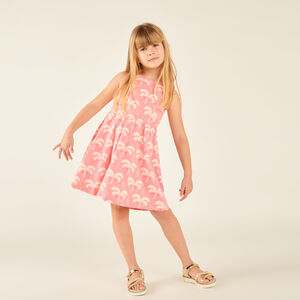 Robe débardeur imprimé fantaisie fille 