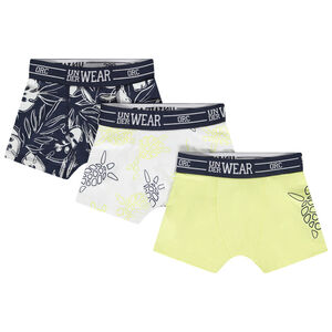 Lot de 3 boxers motifs tortues marines garçon 