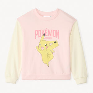 Sweat molleton Pokémon Pikachu bicolore fille 