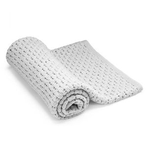 Couverture en laine Merinos - Gris 