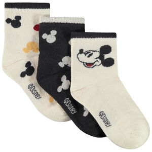 Lot de 3 paires de chaussettes normales Mickey Disney garçon 