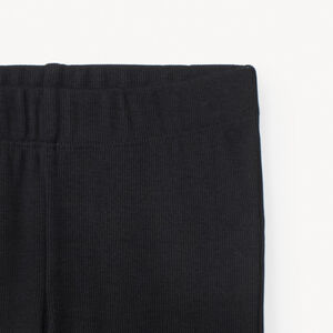 Legging côtelé et évasé finition ondulée fille 