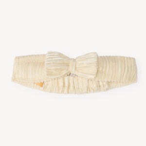 Bandeau nœud uni bébé fille 