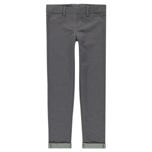 Junior - Jegging en molleton uni 