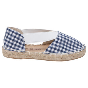 Espadrilles ajourées motif vichy du 28 au 35 