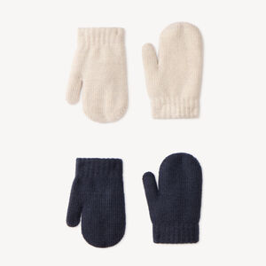 Lot de 2 paires de moufles bébé garçon 