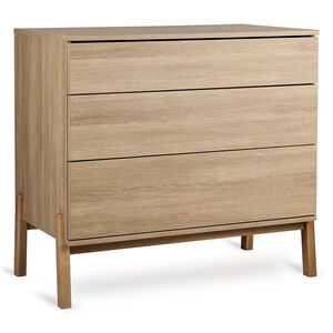 Commode Ashi 3 tiroirs Honey Ash 