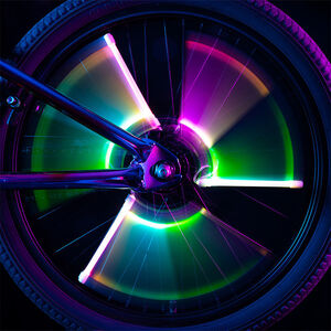 Éclairage Tube Led rayons de vélo SpinBrightz Multicolor 