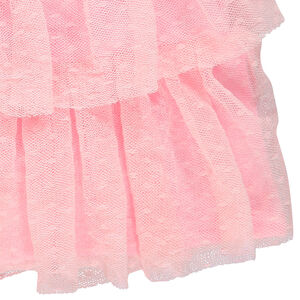 Tunique volantée en tulle  