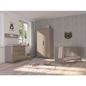 Etagère murale Brother Stu 95x20x20cm Taupe 