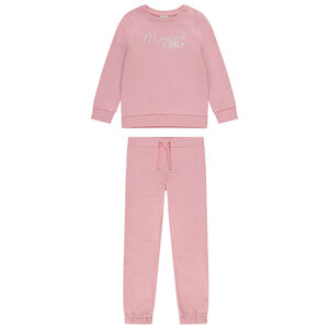 Ensemble jogging 2 pièces uni fille 