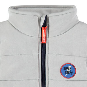 Doudoune sans manches matelassée à poches zippées 