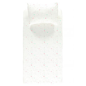 Set de lit drap + taie d'oreiller 