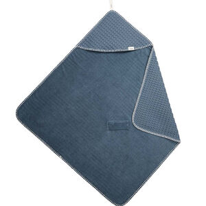 Couverture enveloppante Antwerp 100x100cm Bluestone 