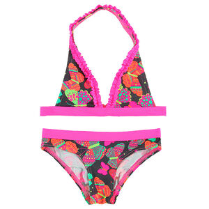 Maillot de bain 2 pièces imprimé fantaisie  