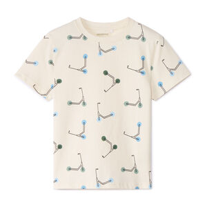 T-shirt manches courtes imprimé trottinettes garçon 