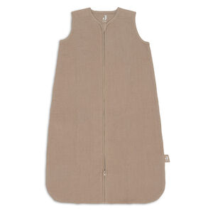 Gigoteuse sans manches 110cm gaze de coton Biscuit 
