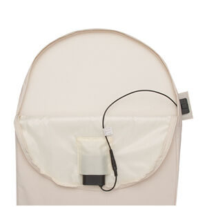 Matelas à langer chauffant 74 X 44cm Squares Offwhite 