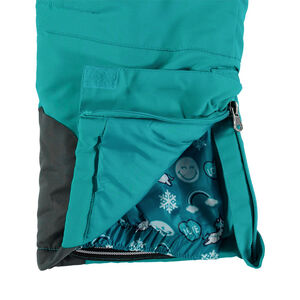 Combinaison de ski imprimée Smiley doublée polaire 