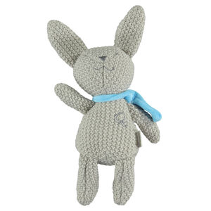 Peluche lapin en tricot 