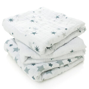 Lot de 3 draps multi-usage 70x70cm 