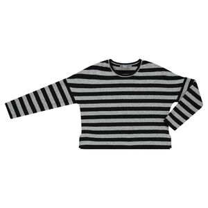Junior - Pull en tricot rayé manches longues  