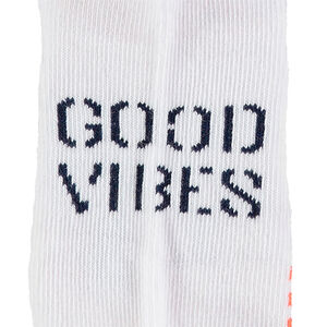 Lot de 2 paires de chaussettes courtes avec rayures contrastées 