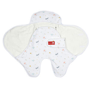 Babynomade double polaire 0/6m - Happy fox/Blanc 