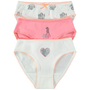 Lot de 3 culottes en coton avec print Elsa Reine des neiges Disney 