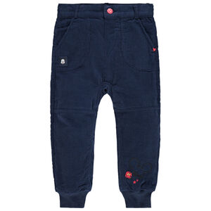 Pantalon battle en velours avec détails Mickey Disney 