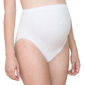 Culotte de grossesse taille haute sans coutures unie 